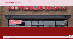Desktop Screenshot of allpridefitness.com